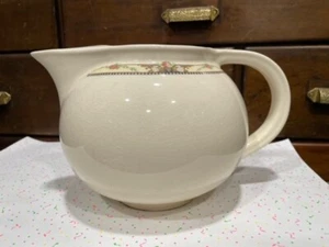 UNIVERSAL CAMBRIDGE CERAMIC WATER PITCHER USA POTTERY - Picture 1 of 12