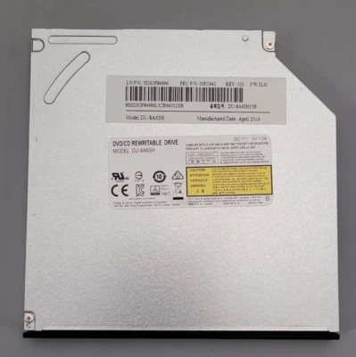 DVD/CD RW Optical Drive DU-8A6SH - Image 1 of 4