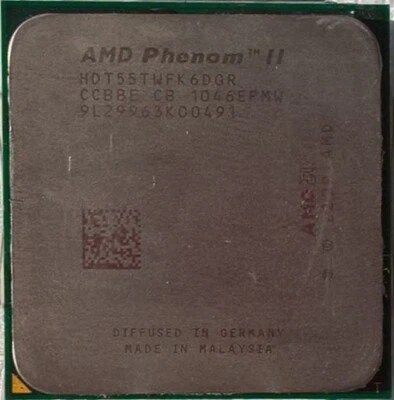 AMD AM3 Phenom II X6 1055T 2.8/3.3GHz Six Core CPU (HDT55TWFK6DGR) - Image 1 of 2