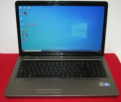 HP G72, Intel i7-640M, 2.8-3.4GHz., SSD 256GB, 8GB DDR3, Windows 10 Pro, LED-17" - Image 1 of 4