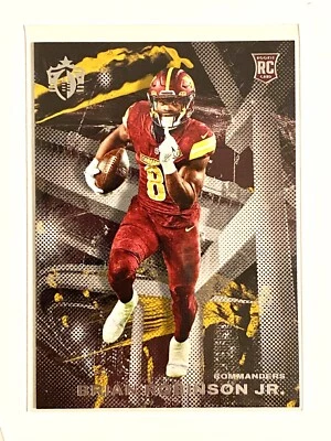 Brian Robinson Jr Gridiron Kings Rookie RC 2022 Chronicles Card GK-21 Commanders - Image 1 of 2