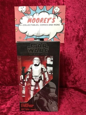 Star Wars The Black Series # 16 First Order Flametrooper 6" The Force Awakens   - Image 1 of 4