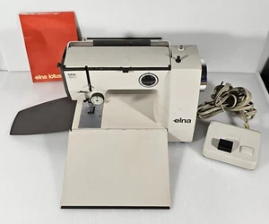 Máquina de coser vintage Elna Lotus EC MODELO RARO - Imagen 1 de 13