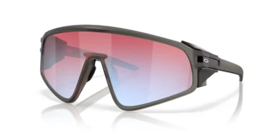OAKLEY Latch Panel Sunglasses OO9404-1235 Matte Grey Smoke PRIZM Snow Sapphire - Image 1 of 4