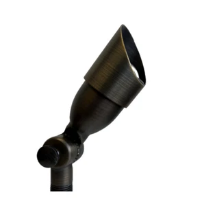 LED Low Voltage Solid Brass MR11 Spot Light - Outdoor Landscape Lighting - Picture 1 of 10