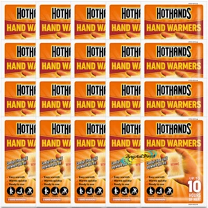Hot Hands HotHands HAND WARMERS Value = 20 PAIRS - Picture 1 of 1