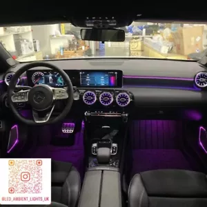 Mercedes Benz A Class CLA W177 W118 X118 '19-22 Ambient Lighting Kit EU Model - Picture 1 of 13