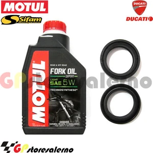 KIT OLIO FORCELLA 5W MOTUL + AR3304 PARAOLI DUCATI 600 SUPERSPORT SS 1996 - Imagen 1 de 1