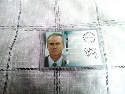 LOST SEASON ONE - A7 - JOHN TERRY AS DR CHRISTIAN SHEPHARD AUTOGRAPH CARD - Image 1 of 2