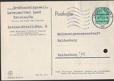Zwickau postkarte 1961