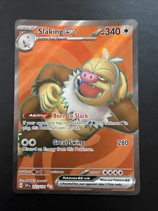 Slaking ex 227/191 Full Art Ultra Rare - Surging Sparks Pokemon TCG - Picture 1 of 2