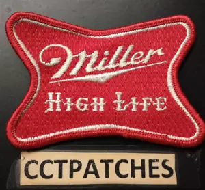 VINTAGE MILLER HIGH LIFE BEER PATCH - Picture 1 of 2