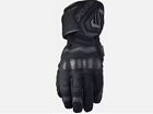 Five Sport WP Waterproof Touring Motorcycle Textile Gloves Motorbike Black