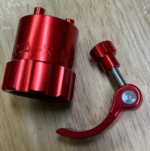 PBG Customs Planet Eclipse Emek Feedneck and Back Cap Aluminum Color Kit - Red