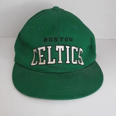 Vtg Boston Celtics Starter Official SnapBack Hat Cap Green - Image 1 of 4