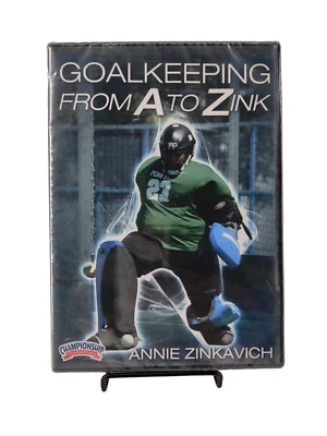 Goalkeeping From A to Zink DVD Annie Zinkavich New Field Hockey. New Sealed - Image 1 of 3