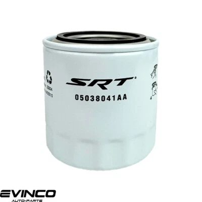 Filtro de aceite de motor Mopar Performance SRT8 2008-2016 Dodge Chrysler 5,7 L 8,4 L OEM Foto 1 de 4