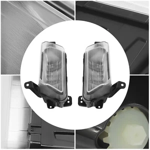 LED Fog Light Left+Right For Chevrolet Silverado 1500 2022 2023 2024 Front Lamps - Picture 1 of 15