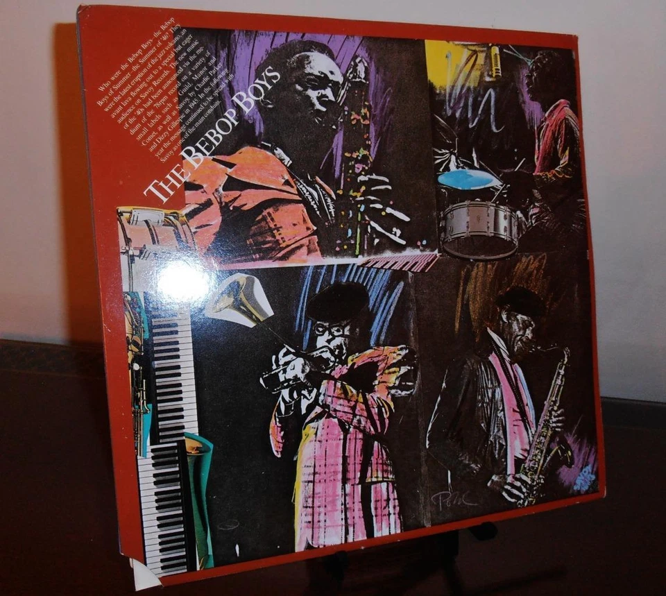 The Bebop Boys  Savoy SJL 2225 - 2 Records in Gatefold   V=VG+ G = VG+ with cut - Image 1 of 4