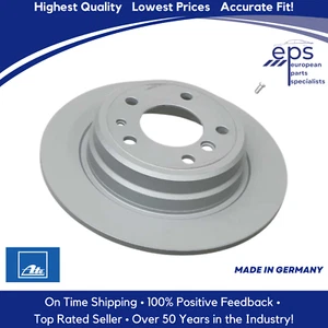 1 X Rear Brake Disc Rotor Select 89-95 BMW 525i 530i 535i Ate 34 21 6 756 537 - Picture 1 of 10