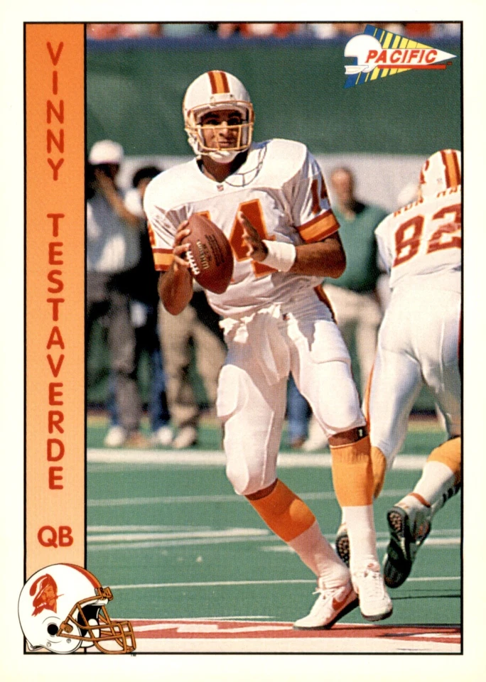 S1R4: 1992 Pacific NFL Football Pick Your Card With Stars & Rookies 251-500 - Image 1 of 1