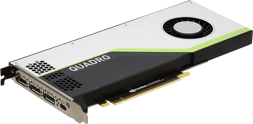 NEW - Nvidia RTX 4000 8GB GDDR6 GPU Graphics Card - HP p/n L40549-001 L48392-001 - Image 1 of 4