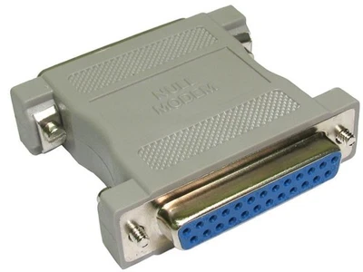 PRO SIGNAL Adattatore Null Modem 25 Vie, Maschio-Femmina, Connettori DB25 - Immagine 1 di 2