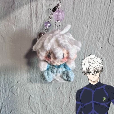 Blue Lock Nagi Mini Doll Keychain - Image 1 of 4