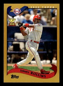 2002 Topps #164 Jimmy Rollins - Foto 1 di 2