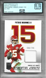 2025 Donruss Elite Influential Jerseys Prime Patrick Mahomes #IJ-PMS - Bild 1 von 2