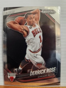 Derrick Rose 2024-2025 Panini Prizm Black card #256 Chicago Bulls - Picture 1 of 1