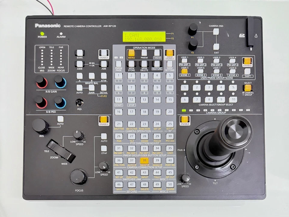 Panasonic Remote Camera Controller AW-RP120G, Without Power Supply - Image 1 of 4