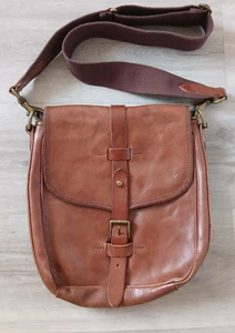 Polo Ralph Lauren Heritage Leather Satchel Shoulder Bag - Size 11'' x 11'' - Picture 1 of 7