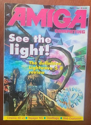 Amiga Magazine April 1997 United Kindom  Issue Great Condition Rare - Image 1 of 4