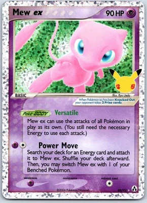 Mew ex 88/92 Celebrations: Classic Collection - Classic Collection NM Holo - Image 1 of 2