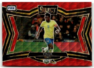 Panini 2024-25 Select FIFA No. 214 Vini Jr. Red Wave Prizm 31/59 - Bild 1 von 2