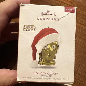 2018 Hallmark Star Wars Holiday C-3PO Christmas Ornament - Imagen 1 de 11
