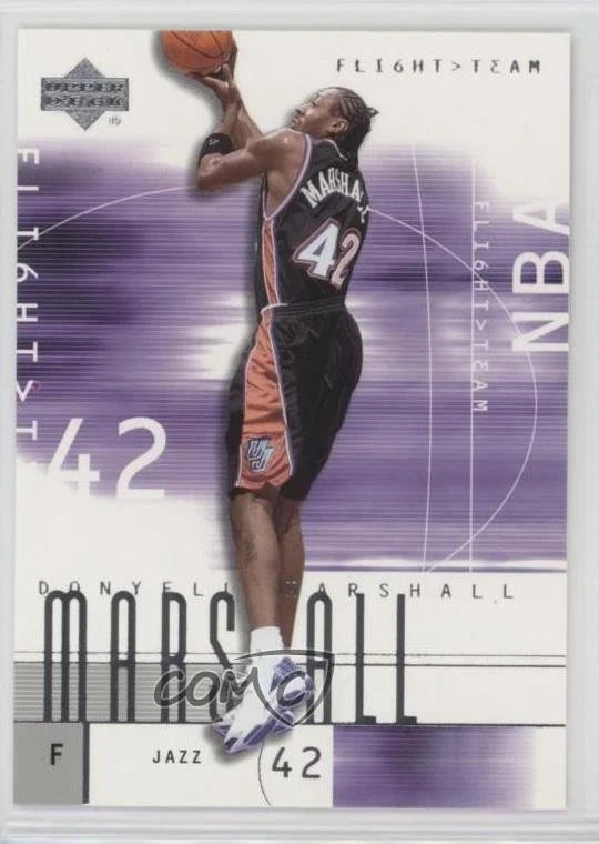 2001-02 Upper Deck Flight Team Donyell Marshall #40 - Image 1 of 2