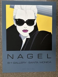 Patrick Nagel Serigraph "NC-5" "Blonde in Sunglasses" ©1985 - Picture 1 of 2