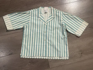 Vintage Levi’s Big E Kurzarm Hemd Größe 14 (XS) Made In USA Selten - Bild 1 von 9