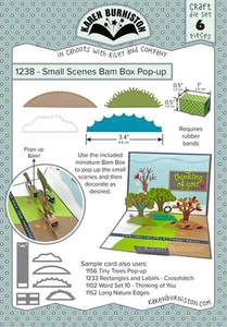 Karen Burniston Dies-Piccole Scene Bam Box Pop-up - Foto 1 di 1