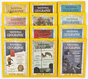 Vintage 1963 National Geographic Magazines and Map Supplements - Your Choice! - Imagen 1 de 106