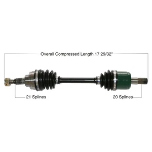 Tytaneum Front Left Right CV Axle 813-0064 - Picture 1 of 1