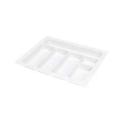 Cutlery Tray for 45cm Drawer Plastic Traffic White 350 - 390mm - Image 1 of 3