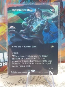 x1 Songcrafter Mage - Foil - Borderless R MTG Tarkir: Dragonstorm M/NM, English - Picture 1 of 1