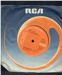 DAVID BOWIE YOUNG AMERICANS 1975 7 INCH VINYL SINGLE - Picture 1 of 1