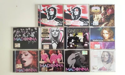 Bundle 11 CD SINGOLI Madonna Cds - Immagine 1 di 2