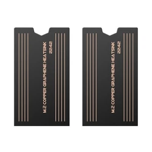 2242 SSD HeatSink Cooling Accessory, Metal Heat Dissipator Copper Plate - Afbeelding 1 van 6