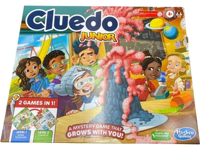 Cluedo Junior Mystery Game 2 Games in 1 Hasbro 1 XJV001 - Image 1 of 4