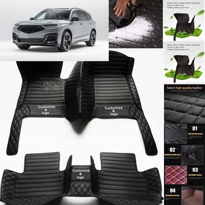 For Acura RDX Car Floor Mats Custom Luxury Waterproof Auto Liners Carpets - Image 1 of 4